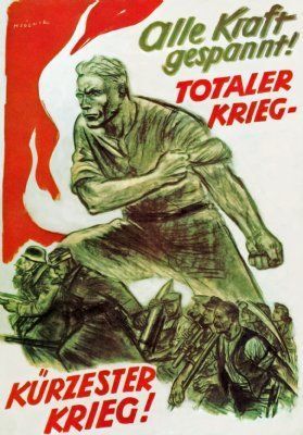 Totaler Krieg - Kürzester Krieg! - WW II Medium 30x45cm