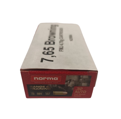7,65 Br. NORMA 4,75g/73gr - FMJ