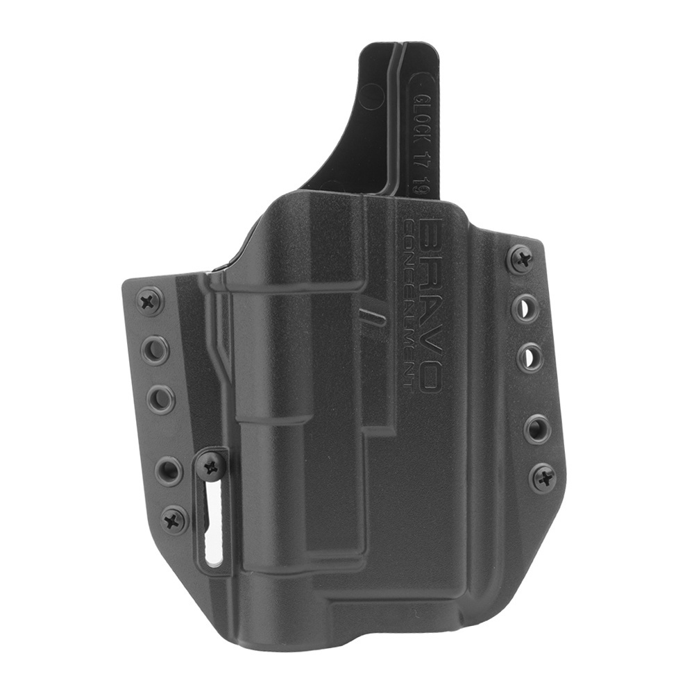 Puzdro OWB pre Glock 17/19/19x/23 so svetlom TLR-1 HL, Bravo Concealment