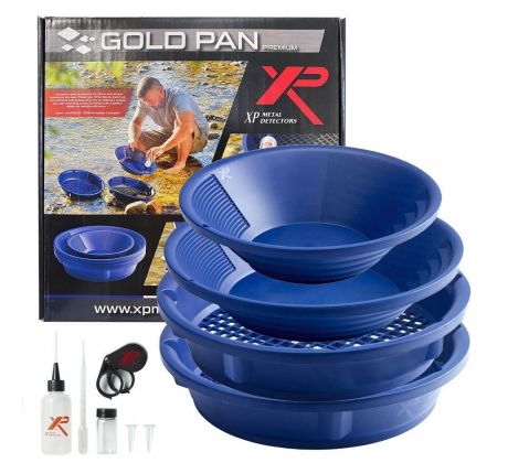 XP Gold Pan Premium Kit XP PREMIUM KIT, sada ryžovacích panvic