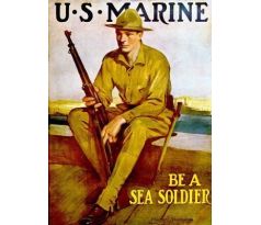 US marine - WW1 poster