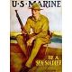 US marine - WW1 poster