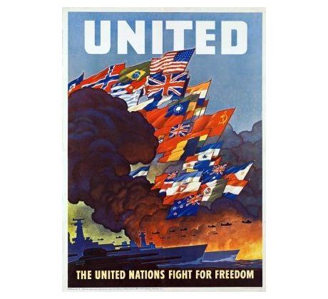 Poster, United! United nations fight for freedom