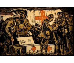 Red Cross WW1 Poster