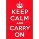 Poster - Keep calm and carry on