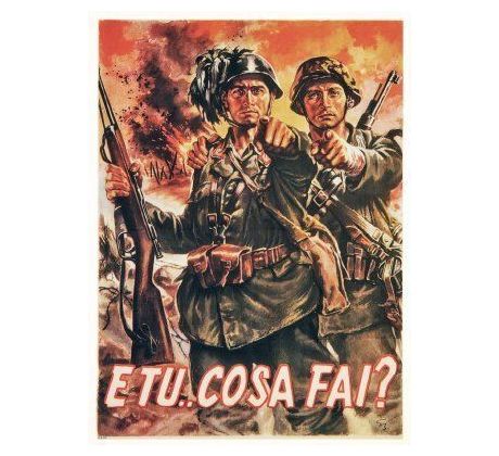 E tu.. cosa fai? - Italian propaganda posters