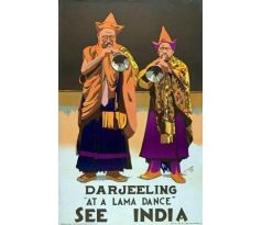 Darjeeling - See India - travel psoter