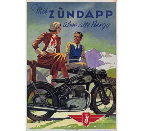 Mit Zündapp über alle Berge