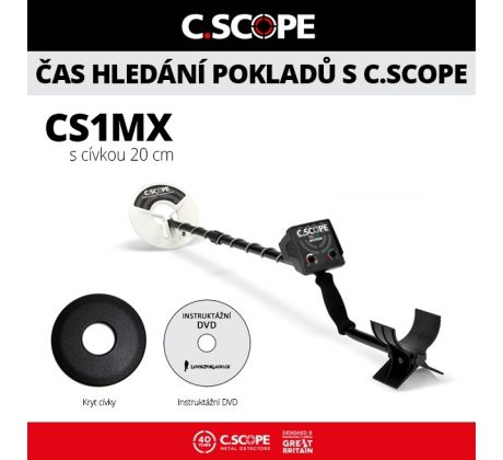 Detektor kovov C.Scope CS1MX