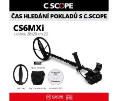 Detektor kovov C.Scope CS6MXi