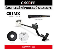 Detektor kovov C.Scope CS1MX pinpointer set