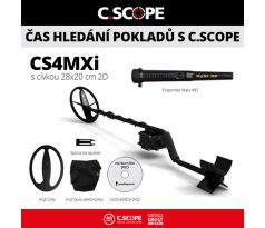 Detektor kovov C.Scope CS4MXi pinpointer set