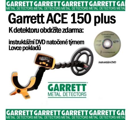 Detektor kovov Garrett Ace 150 plus