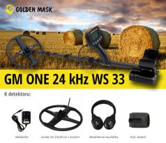 Detektor kovov GoldenMask GM One 24 kHz WS