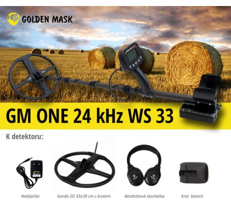 Detektor kovov GoldenMask GM One 24 kHz WS