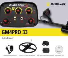 Detektor kovov Golden Mask GM4PRO 33