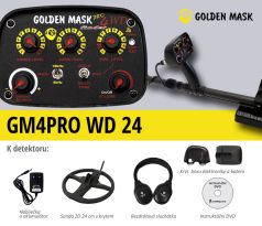 Detektor kovov Golden Mask GM4PRO WD 24