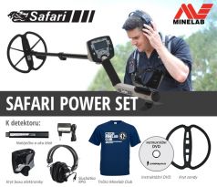 Detektor kovov Minelab Safari - Power set