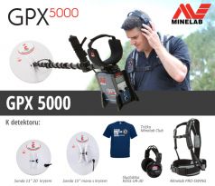Detektor kovov Minelab GPX 5000 Pro Pack