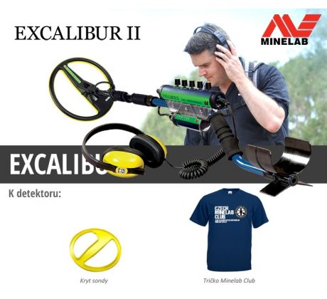 Detektor kovov Minelab Excalibur II