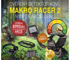Detektor kovov Makro Racer II