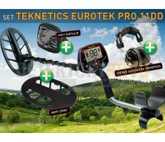 Detektor kovov Teknetics EuroTek PRO 11DD SET