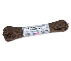 Tactical Cord Atwood Rope 2,4mm, hnedý
