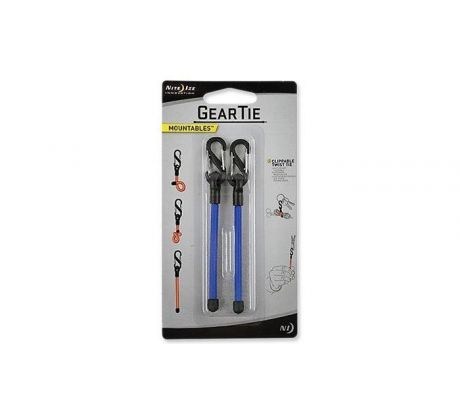 Nite Ize - Gear Tie Clippable 3' - Blue - 2ks