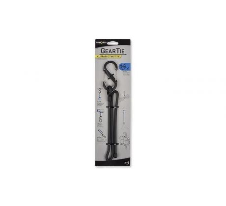 Nite Ize - Gear Tie Clippable 24' - Black