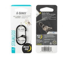 Karabína dvojkomorová Nite Ize - G-Series Dual Chamber Carabiner