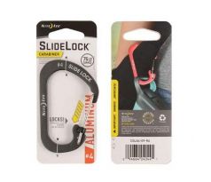 Karabína hliníková s poistkou Nite Ize - SlideLock Carabiner Aluminum #4