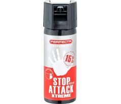 Obranný sprej Perfecta Pepper Stop Attack Xtreme 50ml /15%OC