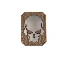 3D nášivka Mil-Tec "SKULL" Coyote /Large