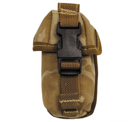 Britské puzdro na 40mm granát DPM desert, Molle