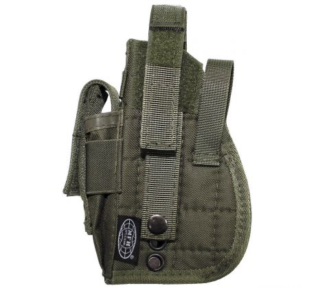 Pištoľové puzdro MOLLE, OD green, MFH 30709B