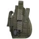 Pištoľové puzdro MOLLE, OD green, MFH 30709B