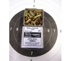 Jatočný náboj 9x27 TEMPO čierny