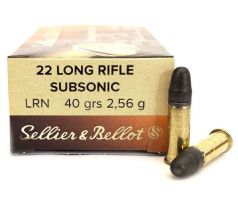 .22lr S&B Subsonic 2,56g/40gr - LRN /50ks