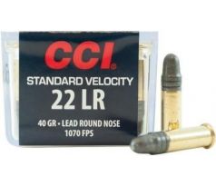 .22LR CCI Standard Velocity 40gr/2,59g LRN