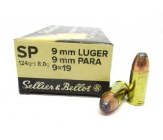 9mm Luger S&B 8,0g/124gr-SP