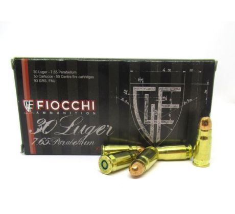 7,65 Parabellum FMJ, Fiocchi