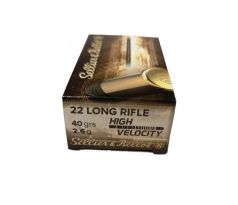 .22lr S&B HV 40grs LRN, 355228