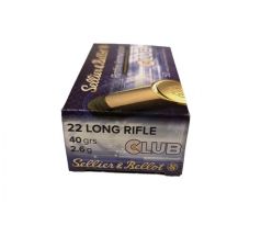 .22lr S&B Club 40gr - LRN, 355297