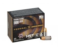 9mm Luger Federal Personal Defense HST 147gr, P9HST2S