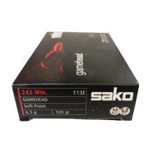 .243Win. SAKO 100grs/6,5g - SP Gamehead