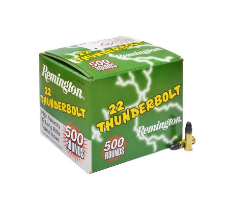 .22lr Remington 22 Thunderbolt 40gr LRN, 500 ks, Remington 21241