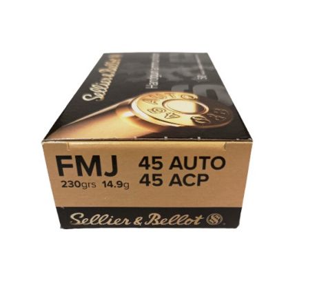 .45 ACP S&B 14,9g/230gr - FMJ