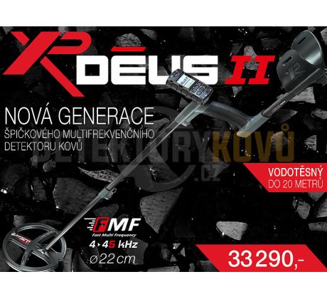 Detektor kovov XP DEUS II 22 FMF RC