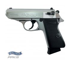 WALTHER PPK/S .22 LR, NICKEL, 2853256