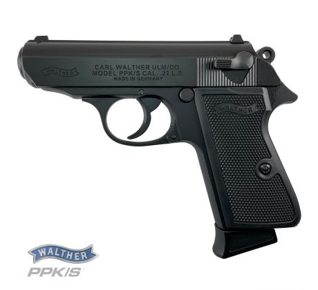 WALTHER PPK/S .22 LR, ČIERNY, 2853248